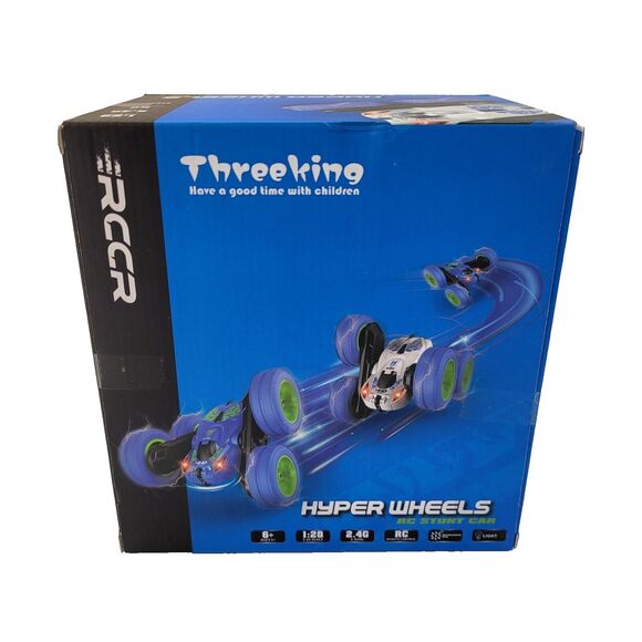 Remote Control STUNT CAR RCCR Hyper Wheels Lights Up! NIB sealed. - Picture 2 of 7